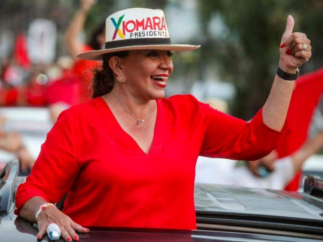 Xiomara Castro recibe avalancha de votos en Honduras
