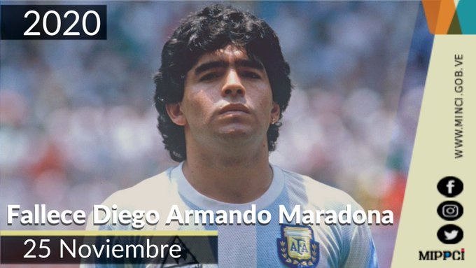 partida física de Maradona