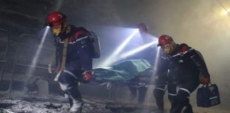 incendio en mina de Siberia
