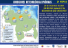 Para hoy, Inameh prevé baja probabilidad de lluvias en gran parte del país