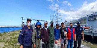 Rescatados tripulantes de embarcación Puro Mero Tripulantes embarcación Puro Mero