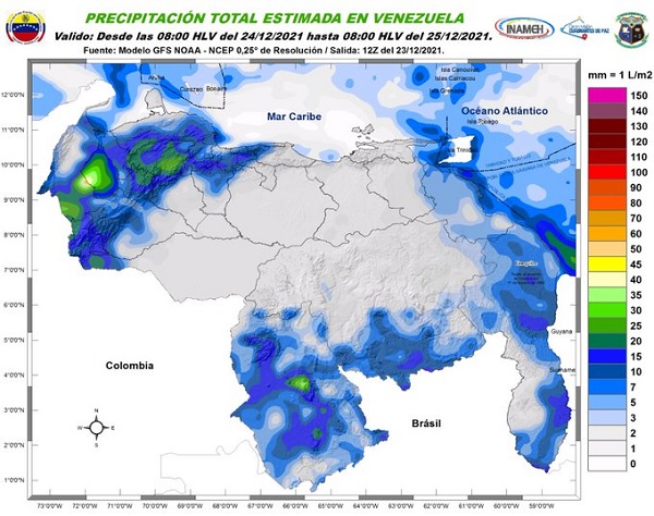 inm lluvias de intensidad variable