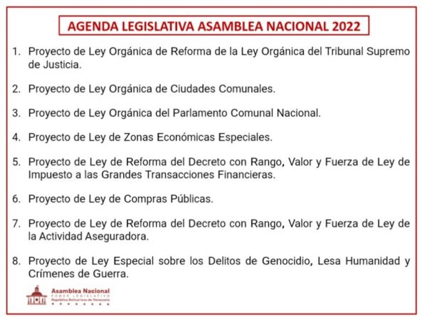 Plan Legislativo Anual 