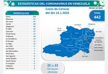 Caracas 14E covid-19