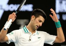 Anti-vacunas, Djiokovic-Australia Open