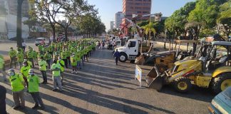 recuperación de la Av. Bolívar