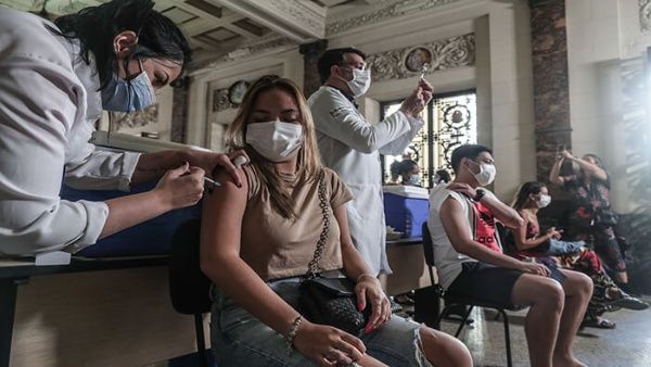 Brasil cerca de los 100 mil casos del coronavirus en 24 horas