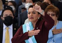 Xiomara Castro es juramentada como presidenta de Honduras