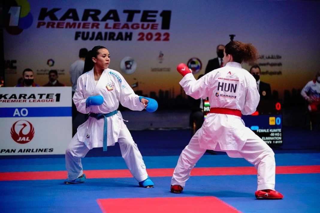 Yorgelis Salazar ganó bronce en la Karate Premier League 2 Yorgelis Salazar ganó bronce en la Karate Premier League