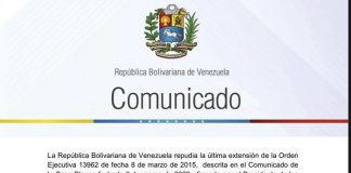 Comunicado-orden judicial-amenaza inusual-Venezuela-portada