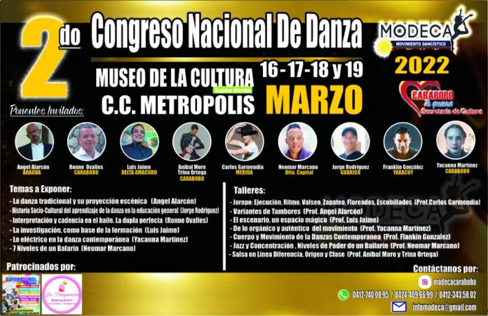 Invitan al Congreso Nacional de Danza