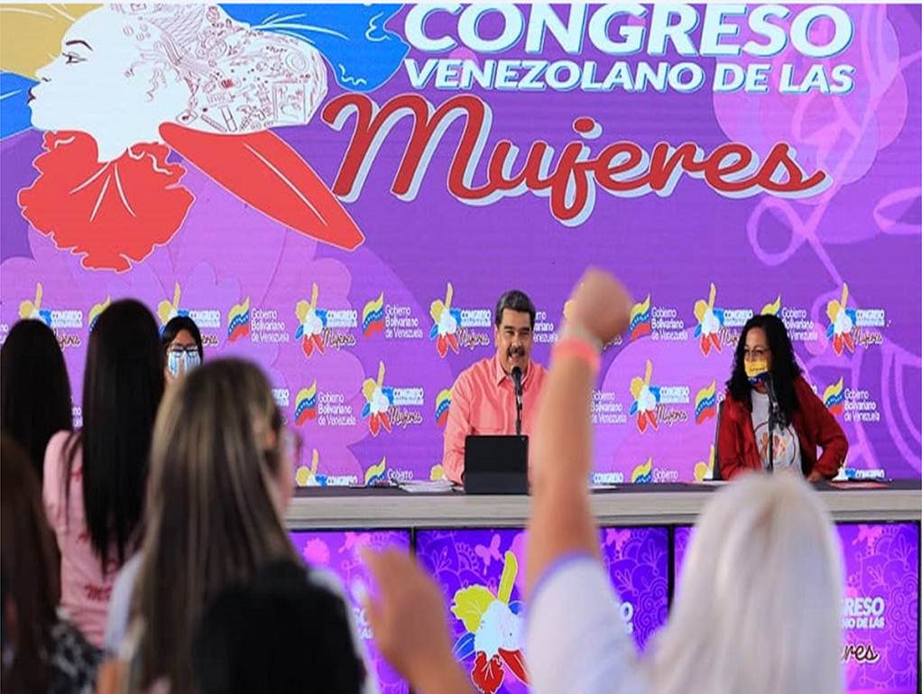 Jefe de Estado instala Congreso Venezolano de Mujeres Jefe de Estado instala Congreso Venezolano de Mujeres