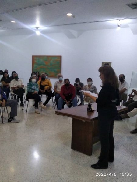 Laura antillano-acto homenaje a Roraima Quiñonez-MUVA 2