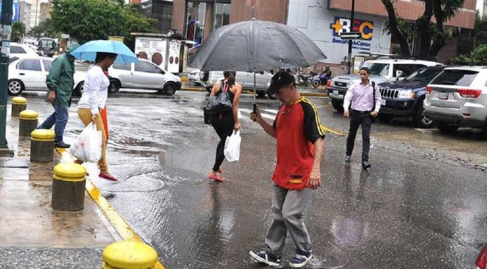 nubosidad con lluvias