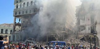 Explosión en Hotel Saratoga