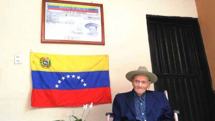 El venezolano Juan Vicente Pérez Mora es el hombre más longevo del mundo