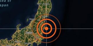 costa oriental de Japón