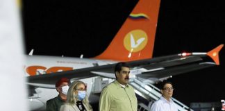 Presidente Nicolás Maduro llega a Cuba