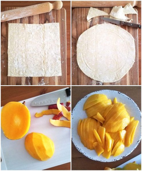 tarta de mango