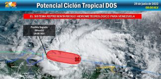 Ciclón tropical-venezuela-lluvias