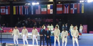 Equipo de sable masculino