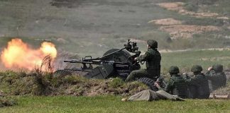 Artillería rusa destruyó equipos militares