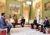 Jefe de Estado recibe cartas credenciales de embajadores de México y Nicaragua Embajadores de México y Nicaragua