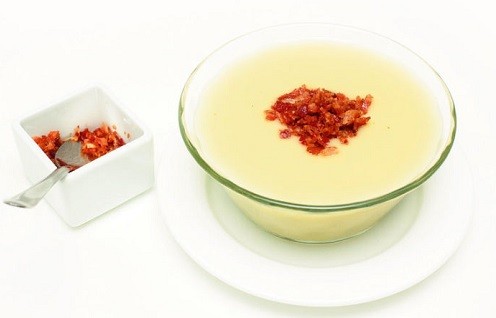 crema Crema de papa con tocineta