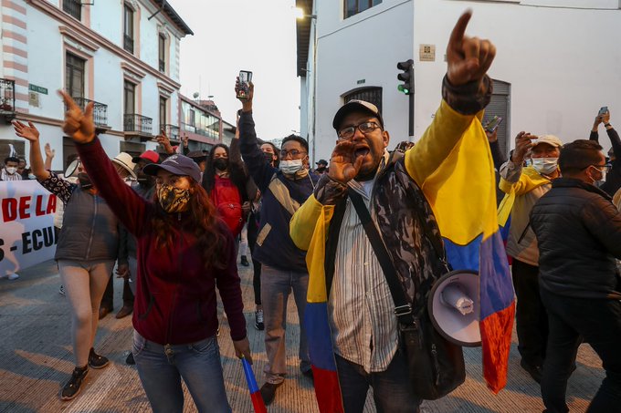 estado de excepción en Ecuador