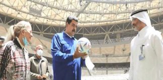 Presidente Maduro visitó estadio Lusail