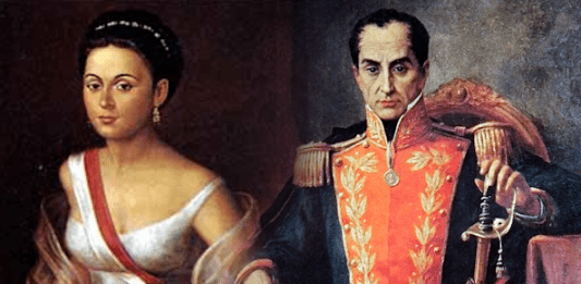 simon-bolivar-y-manuela-sáenz 2