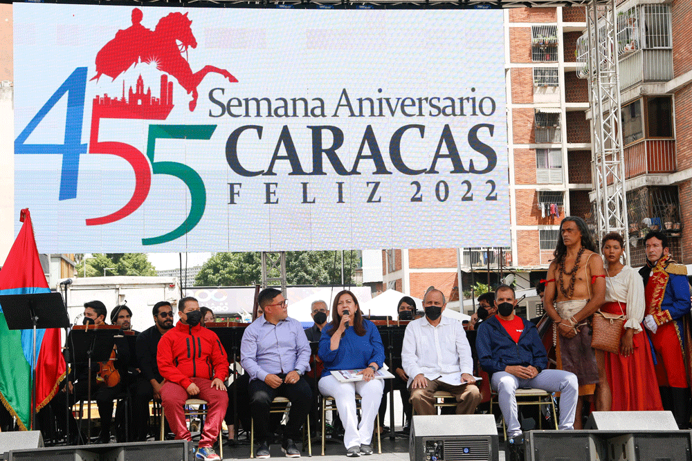 455 años-Caracas-semana aniversaria