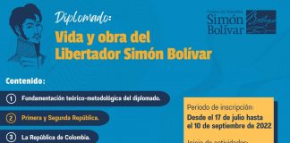 Diplomado Vida y obra del Libertador Simón Bolívar