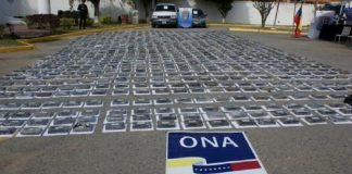 Venezuela sigue firme en la guerra contra las drogas