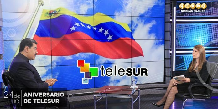 Maduro-Telesur-17 años Maduro-Telesur-17 años