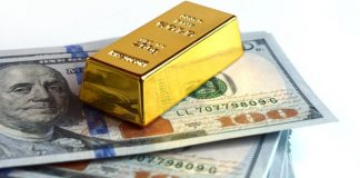 Oro y dólar