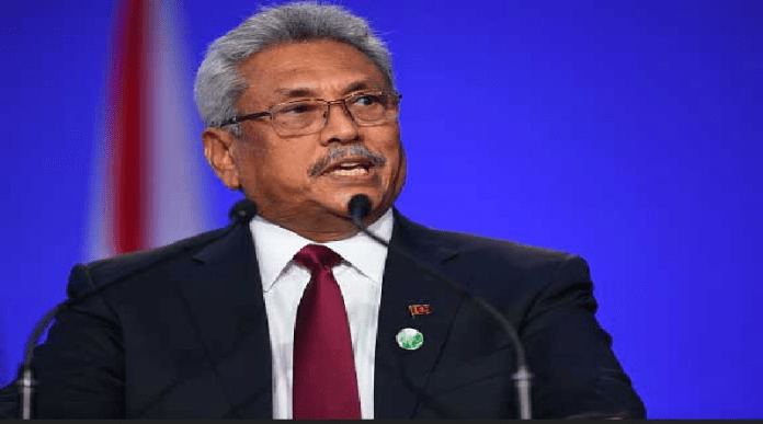 Presidente de Sri Lanka anuncia su renuncia Presidente de Sri Lanka anuncia su renuncia