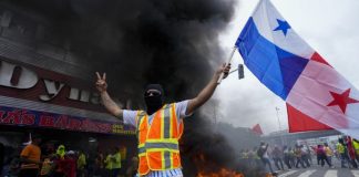 manifestaciones antineoliberales en Panamá