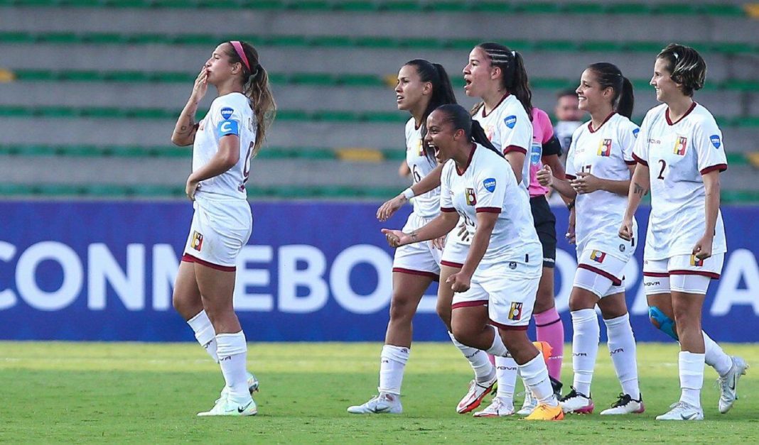 Venezuela y Argentina-Vinotinto Femenina-Copa América