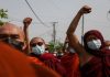 activistas en Myanmar