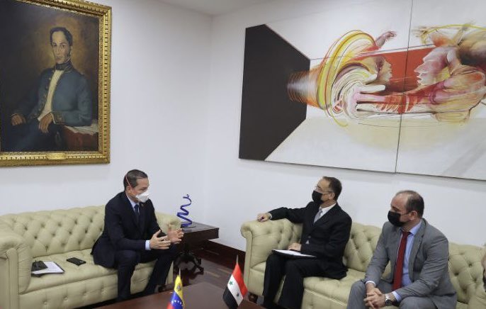 Venezuela y Árabe Siria fortalecen lazos de cooperación