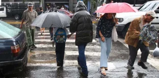 lluvias de intensidad variada