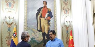Presidente Maduro se reunió con funcionario chino de Relaciones Exteriores