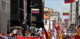 Maduro pueblo marcha