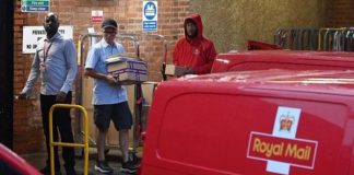 Trabajadores del correo