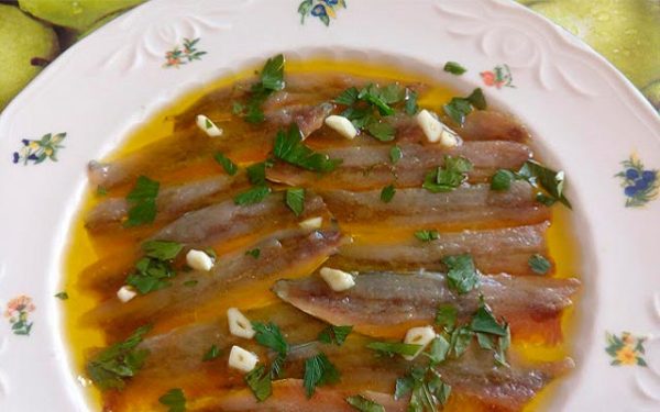 sardinaS CON AJO Y PEREJIL