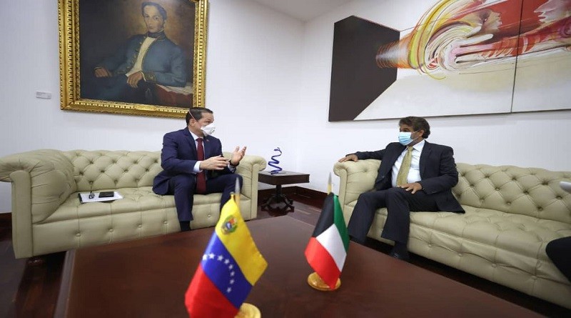 Venezuela y Kuwait estudian plan de trabajo Venezuela y Kuwait estudian plan de trabajo
