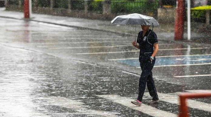 Lluvias y chubascos