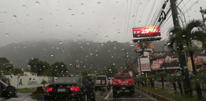 Lluvias de intensidad variable