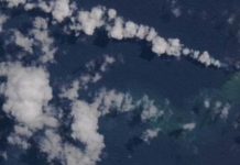volcán submarino de Tonga